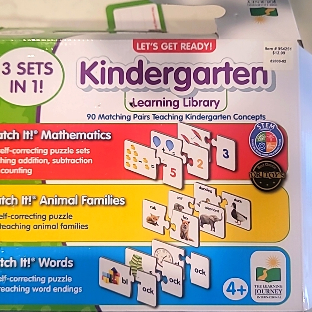 Kindergarten learning library
